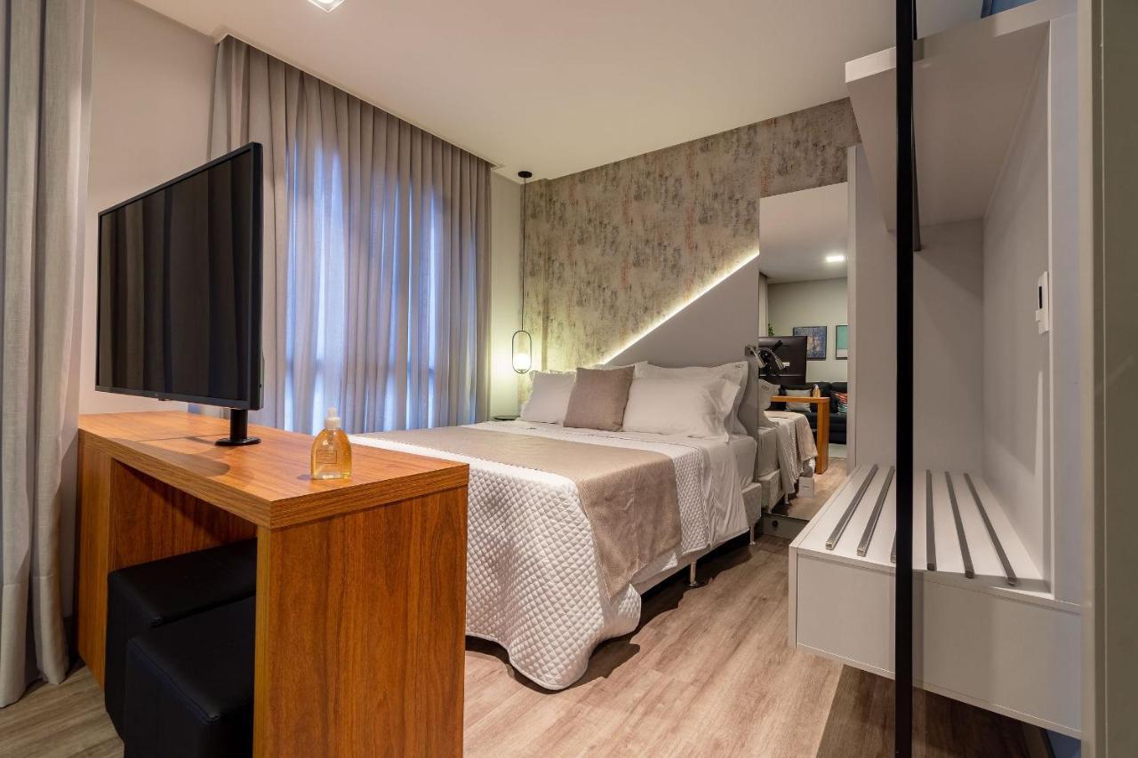 Aion Suites 103 - Compacto E Luxuoso Loft - Rooftop Com Piscina E Academia - A Poucos Passos Da Praia Bombinhas Exteriör bild