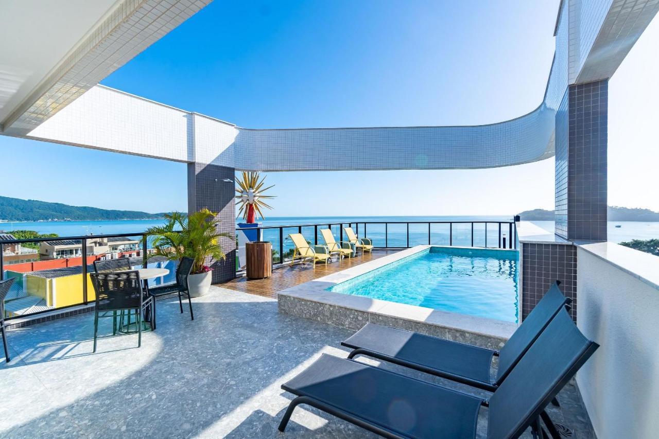 Aion Suites 103 - Compacto E Luxuoso Loft - Rooftop Com Piscina E Academia - A Poucos Passos Da Praia Bombinhas Exteriör bild