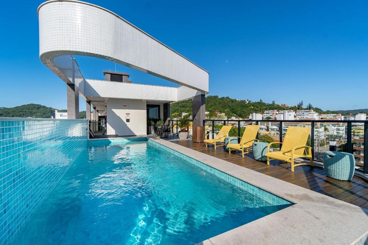 Aion Suites 103 - Compacto E Luxuoso Loft - Rooftop Com Piscina E Academia - A Poucos Passos Da Praia Bombinhas Exteriör bild